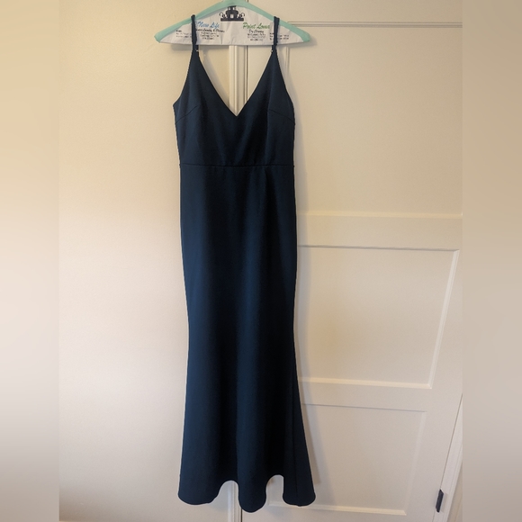 Lulus infinite glory forest green maxi dress size medium - Picture 2 of 4